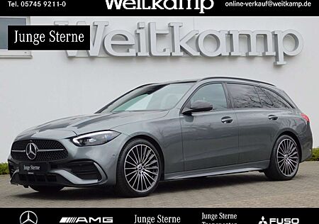 Mercedes-Benz C 300 d T AMG+Night+Panorama+AHK+Kamera+Memory