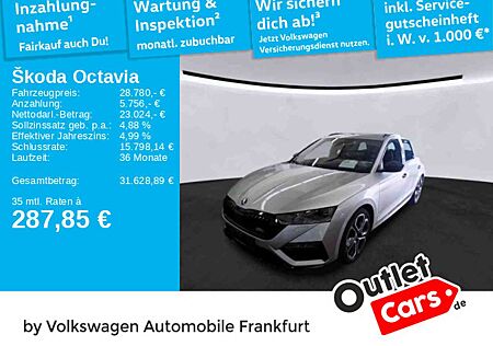 Skoda Octavia Combi 2.0 TSI DSG RS Plus Navi LED LaneA