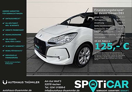 Citroën DS3 Citroen Cabrio So Chic 1.2 PureTech 82 Soundsystem DAB Not