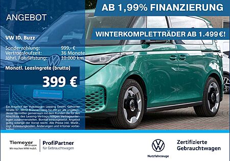 VW ID.BUZZ Volkswagen ID. Buzz PRO 360 AHK LM20 ACC eTÜREN eKLAPPE