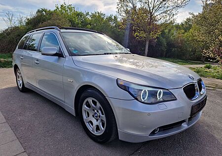 BMW 525i 525 ,Klima,Alu,AHK,160tkm Original,Leder,Pano,