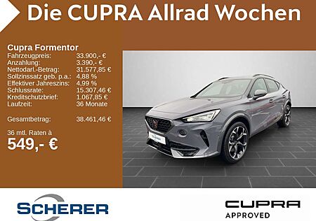Cupra Formentor VZ 2.0 TSI 4Drive NAVI KAMERA ACC SHZ