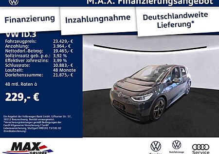 VW ID.3 Volkswagen Pro Performance Max LED+PANO+KAMERA+PDC