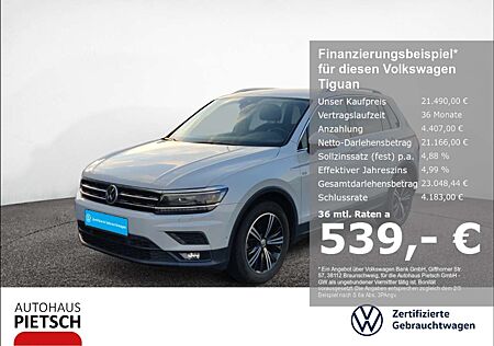 VW Tiguan Volkswagen 2.0 TDI Join AHK Rear View DAB+ ACC