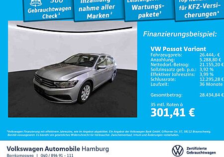 VW Passat Variant Volkswagen 1.5 TSI DSG LED Navi Rear View