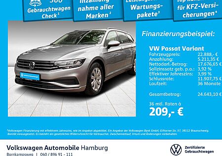 VW Passat Variant Volkswagen 1.5 TSI DSG LED Navi Rear View