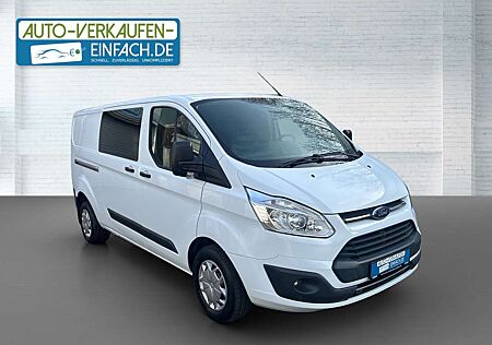 Ford Transit Custom TCDI,L2,6 SITZE,AHK,Klima,RFK,Gar,Mwst,TÜV,Serv