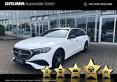 Mercedes-Benz E 200 T AMG+Night+AHK+KeyGo+Distronic+CarPay+SHZ