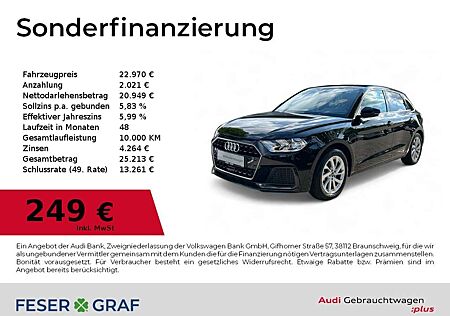 Audi A1 Sportback 25 TFSI advanced S tronic VC/SHZ/GRA/Car