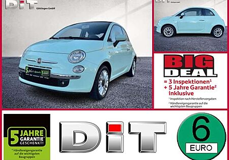 Fiat 500C 500 Cabrio 1.2 8V Lounge Pano, LM, SoundSys, PDC