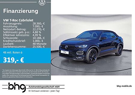 VW T-Roc Volkswagen 1.5 TSI DSG R-LINE BlackStyle Le