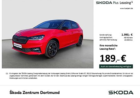 Skoda Fabia 1.0 Monte Carlo NAVI KLIMAAUTO. SITZHEIZ.
