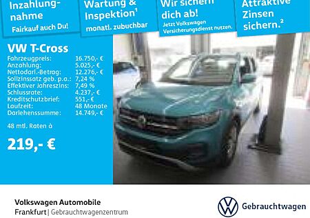 VW T-Cross Volkswagen 1.0 TSI Navi ACC LaneAssist