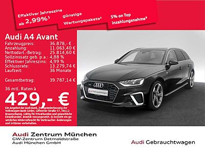 Audi A4 40 TFSI qu. S tronic 2x S line Pano/Mat