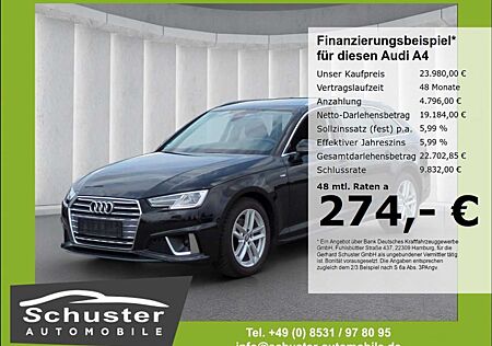 Audi A4 Avant S-LINE 35TDI*S-tro StndHzg ACC Massage