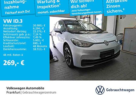 VW ID.3 Volkswagen Pro Navi LED DAB+ FrontAssist