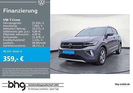 VW T-Cross Volkswagen 1.5 TSI DSG R-Line AHK beats Navi Matrix