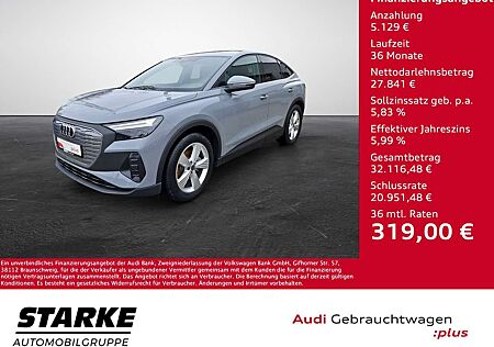 Audi Q4 e-tron Sportback 35 NaviPlus LED APS-Plus GRA Sportsit...