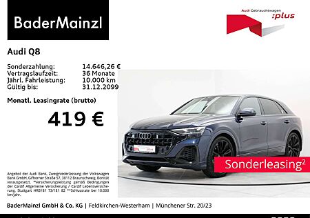 Audi Q8 55 TFSIe quattro AHK Matrix HUD 360° Luft ACC