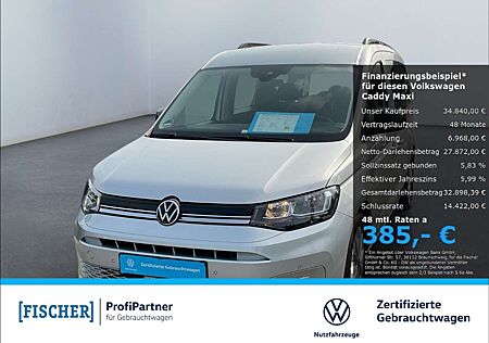 VW Caddy Volkswagen Life 2.0TDI DSG Navi SHZ PDC 7-Sitzer