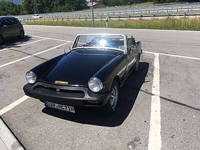 MG Midget Cabrio - Rechtslenker - Black Batch Edition