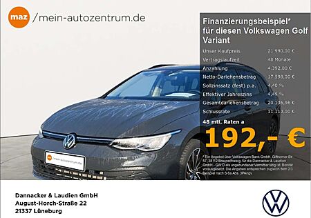 VW Golf Variant gebraucht kaufen VW Golf Variant Volkswagen VIII 2.0 TDI Life Alu LED AHK Navi ACC Digit.Cockp