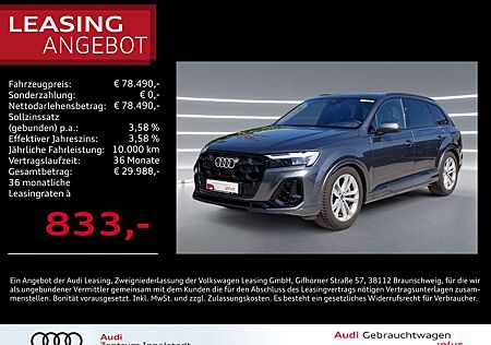 Audi Q7 55 TFSI e qu 2x S line MATRIX Pano Allradlenk.