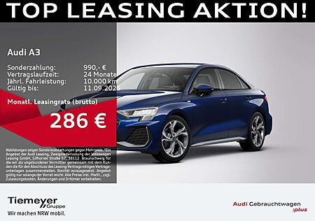 Audi A3 Limo 35 TFSI S LINE LM18 SPORTS HuD AHK SONOS