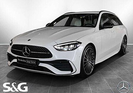 Mercedes-Benz C 180 T AMG AHK+TOTWINKEL+DISTRONIC+MEMORY+19"