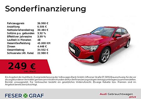 Audi A3 Advanced 30 TFSI S tronic Kamera/Standhzg.