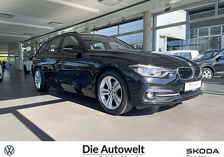 BMW 318 d Touring Sport Line NAVI LED GRA SHZG PDC Klima