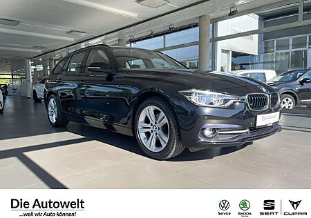 BMW 318 d Touring Sport Line NAVI LED GRA SHZG PDC