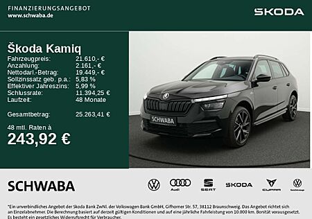 Skoda Kamiq Monte Carlo 1.0 TSI LED*VIRTUAL*ACC*8-fach