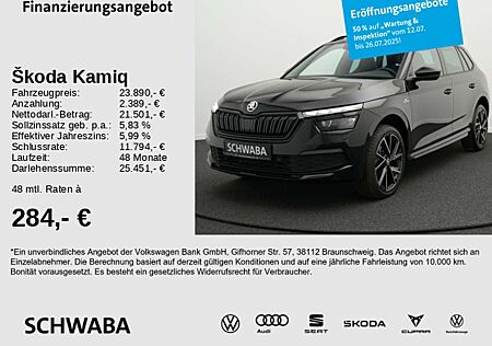Skoda Kamiq Monte Carlo 1.0 TSI LED*VIRTUAL*ACC*8-fach