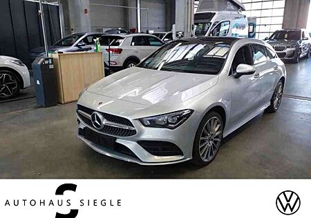 Mercedes-Benz CLA 250 e Shooting Brake AMG Line AHK Navi LED Teil-Leder