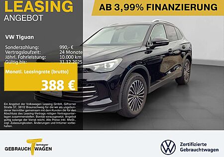 VW Tiguan Volkswagen 2.0 TDI DSG ELEGANCE AHK HD-MATRIX 360°