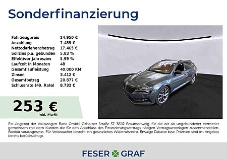 Skoda Superb Combi 2.0 TDI Sportline DSG LED / AHK / ACC / Navi