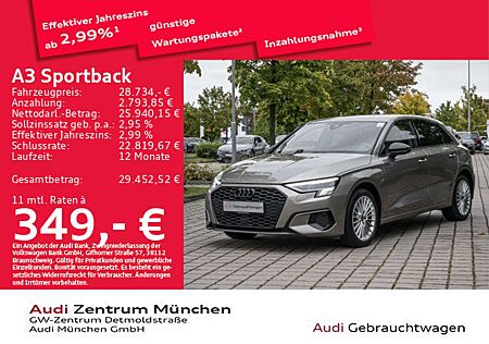 Audi A3 40 TFSI e S tronic advanced Navi+/K