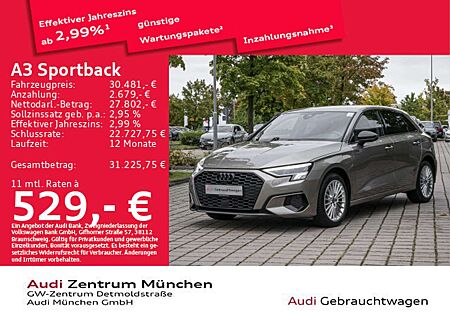 Audi A3 40 TFSI e S tronic advanced Navi+/K