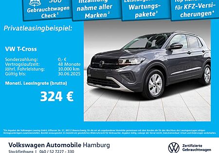 VW T-Cross Volkswagen 1.0 TSI Life DSG Navi Kamera IQ.Drive