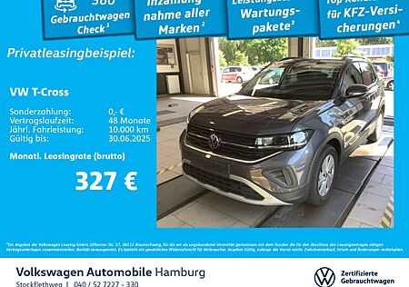 VW T-Cross Volkswagen 1.0 TSI Life DSG Navi Kamera IQ.Drive