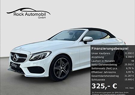 Mercedes-Benz C 180 Cabrio 9G AMG Line Airscarf LED *Garantie*