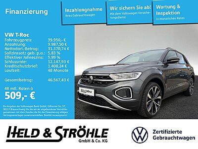 Volkswagen T-Roc Style 2.0 TDI DSG Black Style 19 AHK RFK