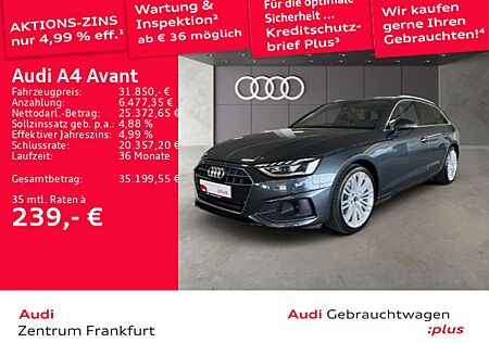 Audi A4 35 TFSI Matrix-LED Navi Tempomat HuD DA