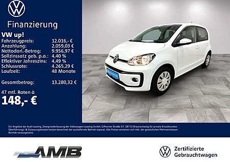 VW Up Volkswagen ! 1.0 Navi/Sitzhzg/Climatronic/4Türen