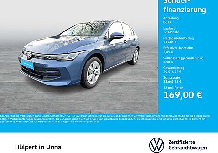 VW Golf Volkswagen VIII 2.0 LIFE FACELIFT AHK ACC NAVI CARPLAY