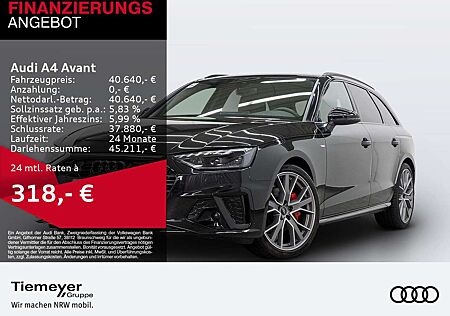 Audi A4 40 TFSI Q 2 x S LINE LM19 KAMERA NAVI+