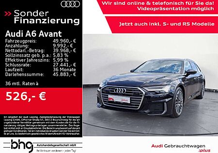Audi A6 55 TFSIe quattro AHK Matrix HUD Keyless