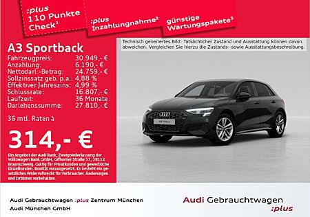 Audi A3 40 TFSI e S tronic ACC/Virtual+/Nav