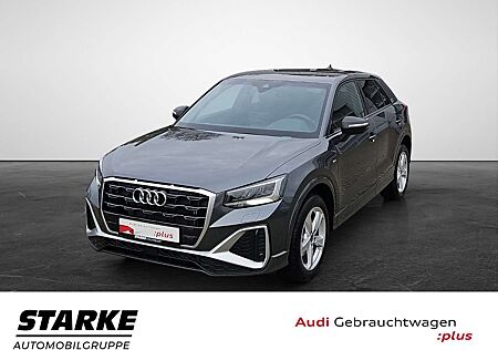 Audi Q2 35 TFSI S tronic S line NaviPlus LED AHK Leder ...